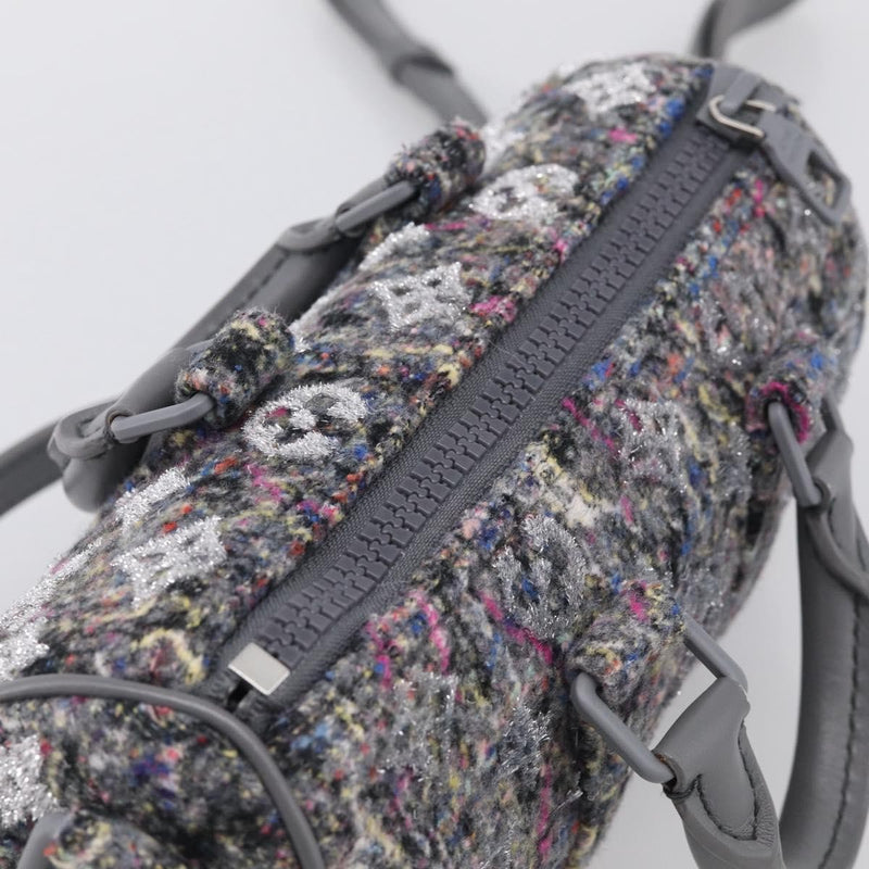 Louis Vuitton Keepall Bandouliere Lv Felt Multicolour Canvas Bag