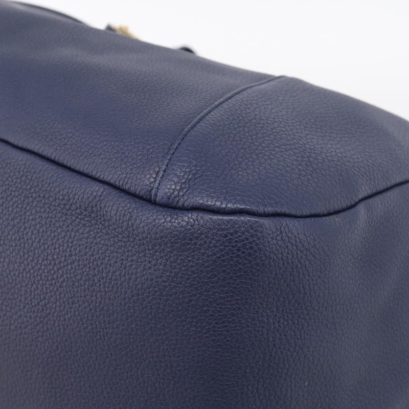 Loewe Calle Hobo Leather Navy