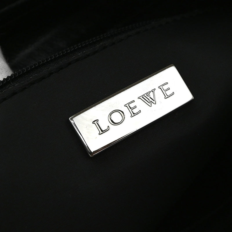Loewe Repeat Anagram Canvas Black Bag