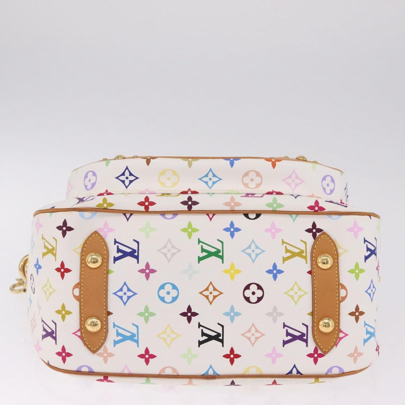 Louis Vuitton Rita Monogram Multicolor White Canvas Bag