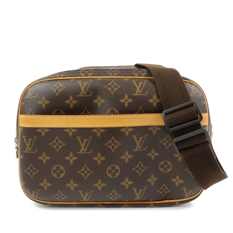 Louis Vuitton Reporter Monogram Canvas Brown Bag