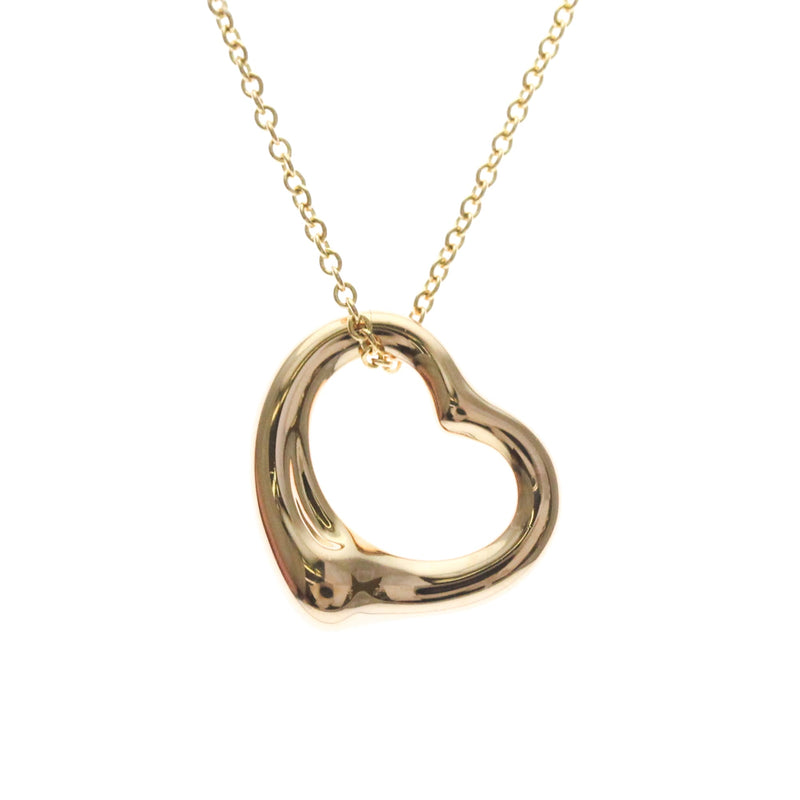 Tiffany & Co. Elsa Peretti Open Heart Pendant 18k Rose Gold Pink Pink_gold Bijoux