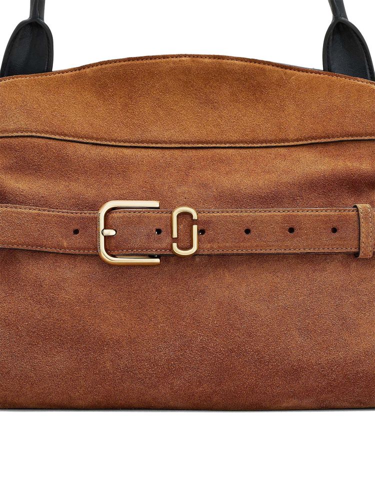 Marc Jacobs Dakota Shoulder Bag — Copper Suede Cow Leather