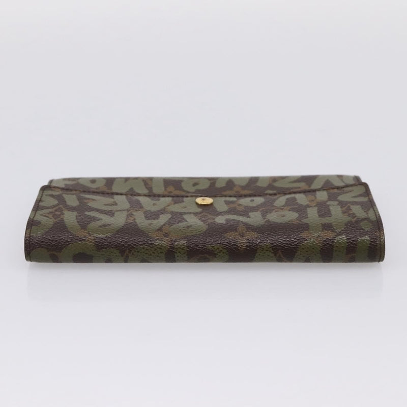 Louis Vuitton Sarah Limited Edition Monogram Graffiti Khaki Canvas Accessory