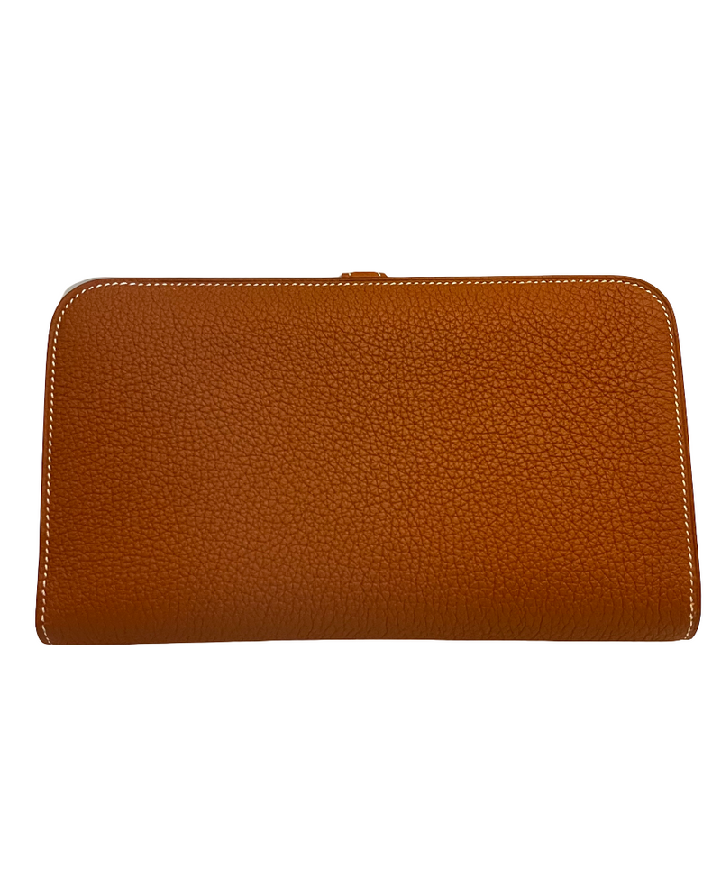 Hermes Dogon Waist Leather Brown Bag