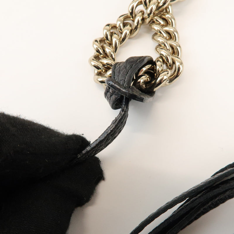 Gucci Soho Chain Strap Leather Black Bag