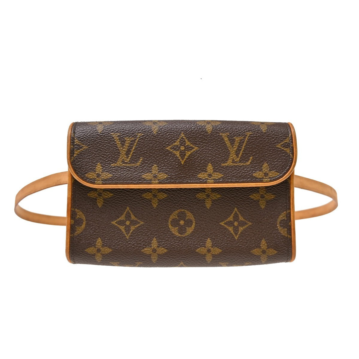 Louis Vuitton Florentine Waist Monogram Canvas Brown Bag