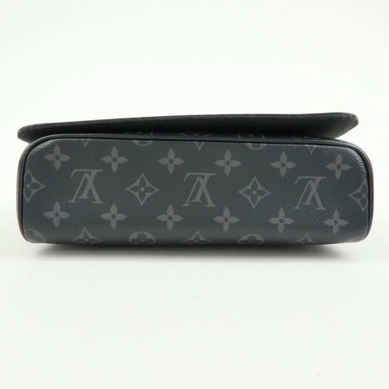 Louis Vuitton District Messenger Monogram Eclipse Canvas Gray