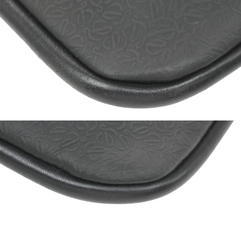 Loewe Repeat Anagram Canvas Black Bag