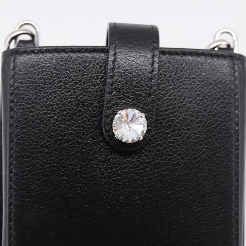 Miu Miu Shoulder Leather Black Bag