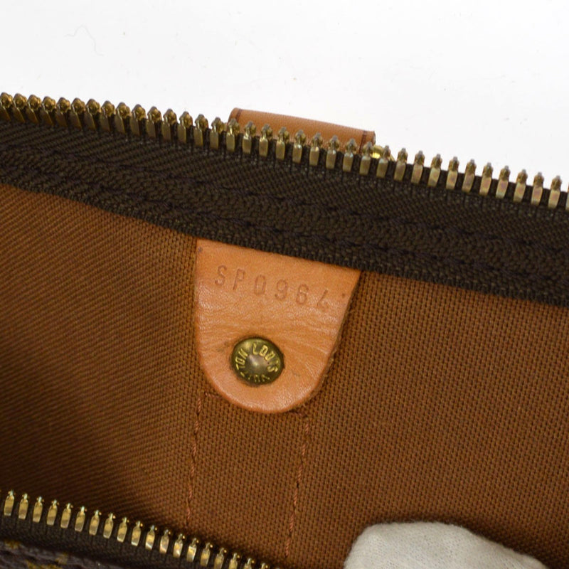 Louis Vuitton Keepall Monogram Canvas Brown Bag