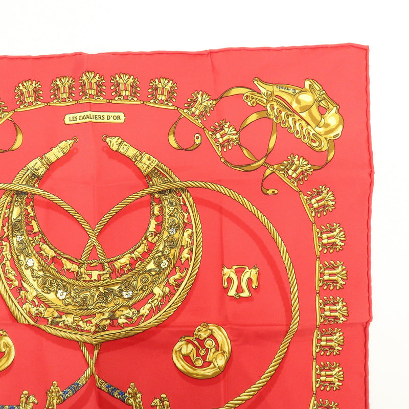 Hermes Carré 40 Silk Red Accessory