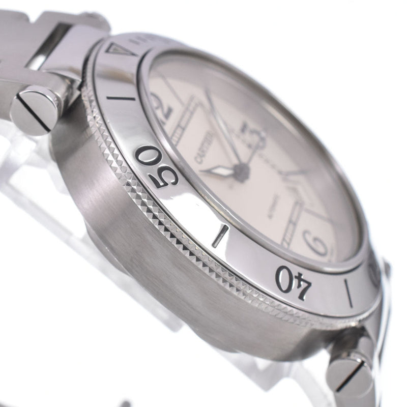 Cartier Pasha Seatimer Quartz Stainless Steel And Rubber Watches