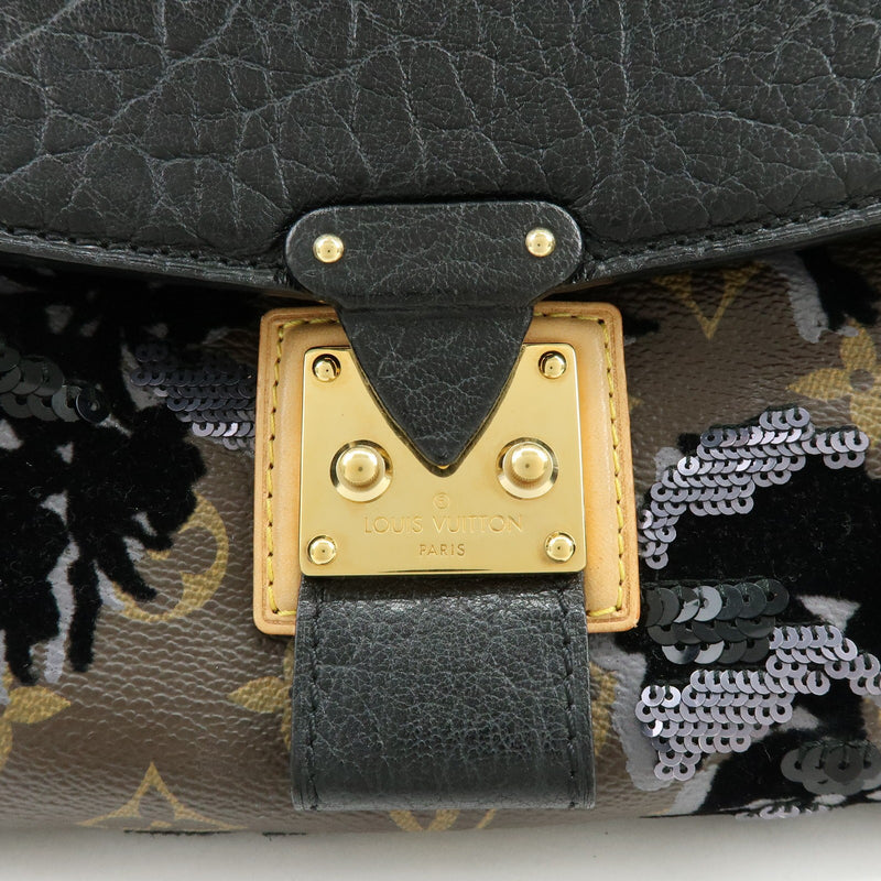 Louis Vuitton Carrousel Fleur De Jais Monogram Canvas Multicolour Bag