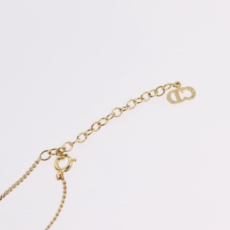 Christian Dior Vintage Cd Pendant Metal Gold Bijoux