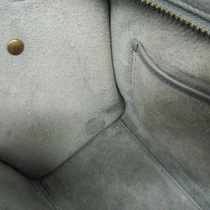 Celine Luggage Smooth Leather Gray Bag