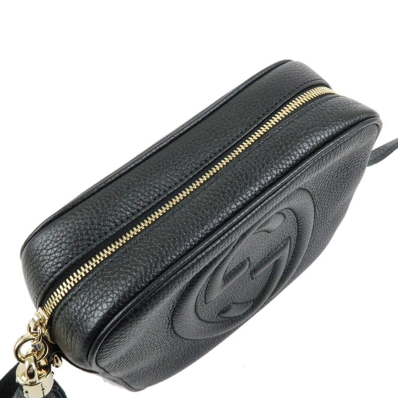 Gucci Soho Disco Leather Black Bag