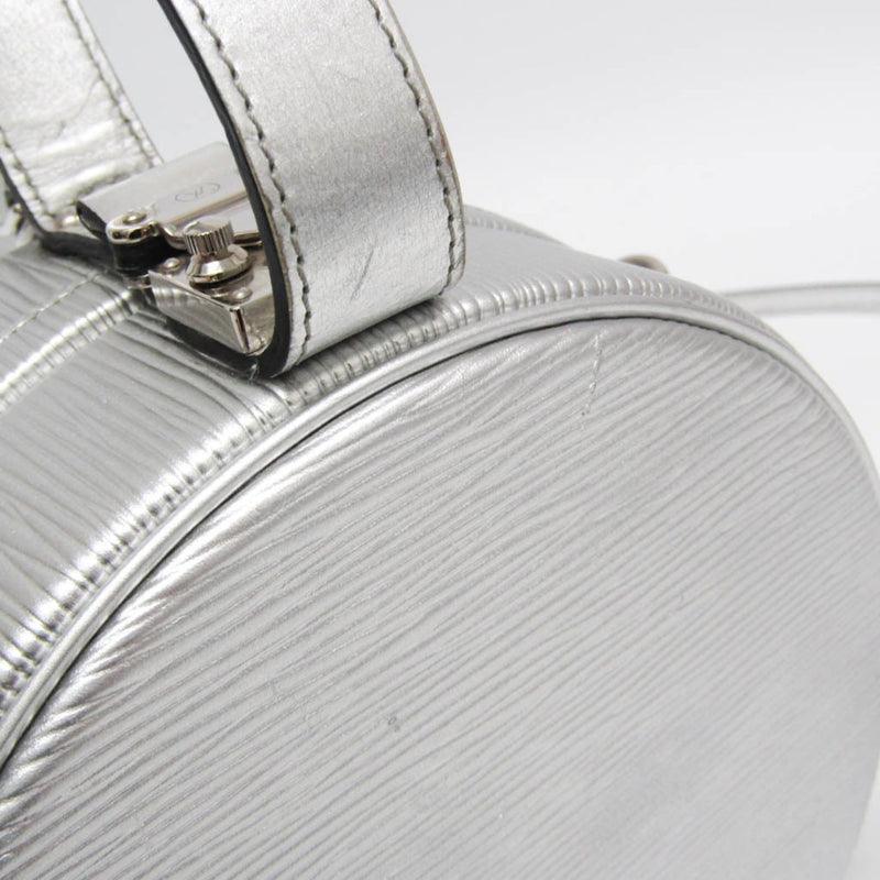 Louis Vuitton Petite Boite Chapeau Epi Leather Silver Bag