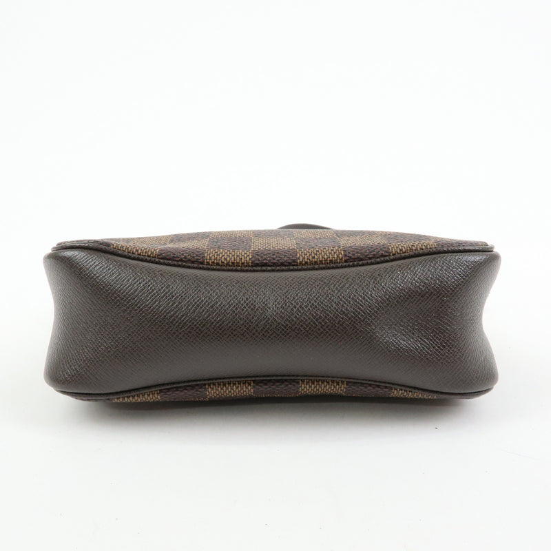 Louis Vuitton Trousse Make Up Damier Brown Canvas Bag