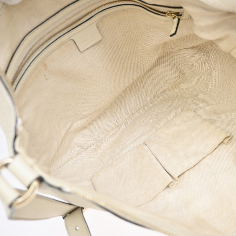 Gucci Soho Messenger Leather White