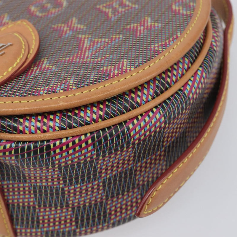 Louis Vuitton Tambourin Nm Damier Monogram Lv Pop Canvas Gray Bag