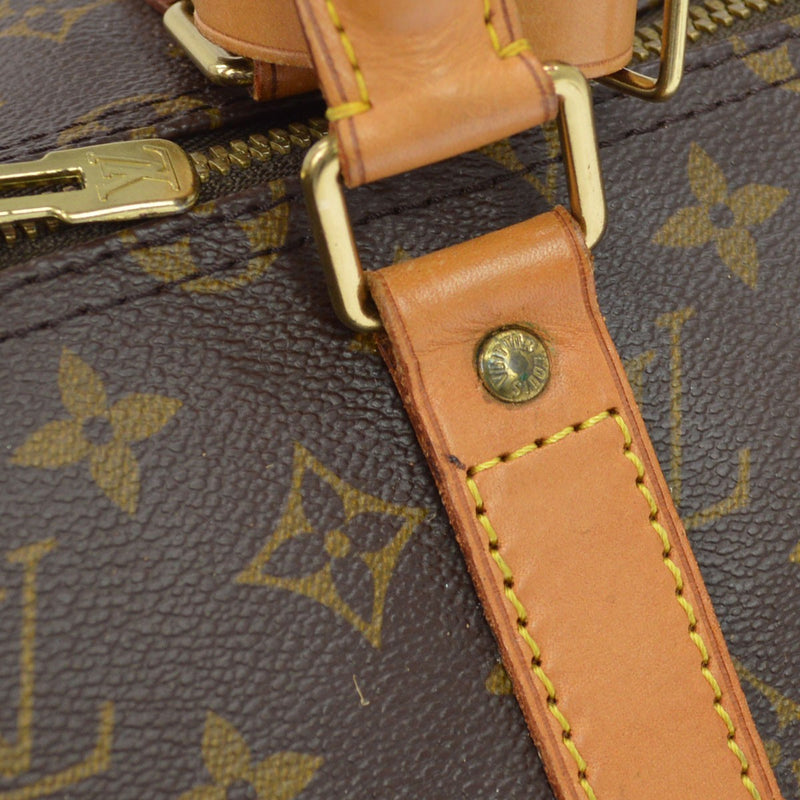Louis Vuitton Keepall Monogram Canvas Brown Bag