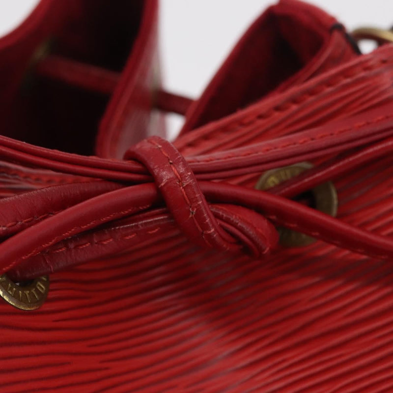 Louis Vuitton Petit Noe Nm Epi Leather Red Bag