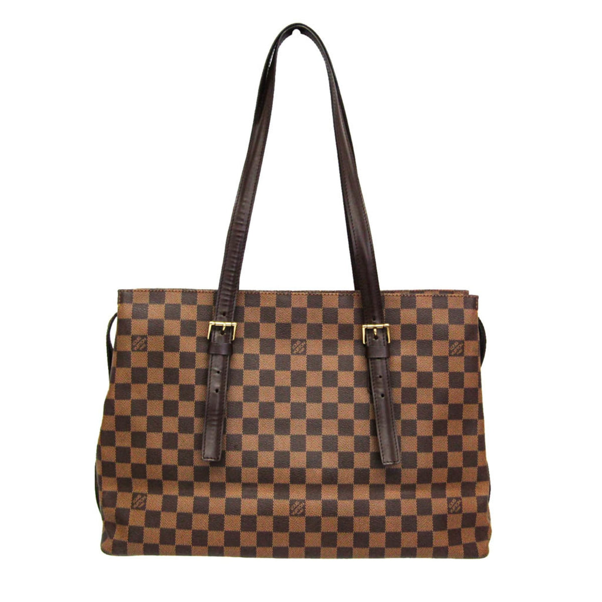 Louis Vuitton Chelsea Damier Ebene Brown Canvas Bag