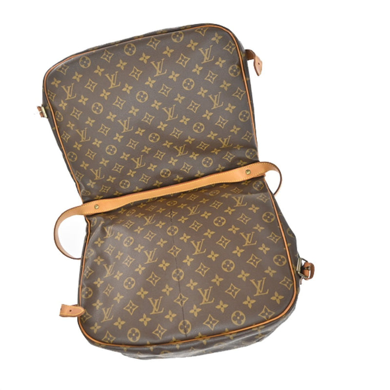 Louis Vuitton Saumur Monogram Canvas Brown Bag