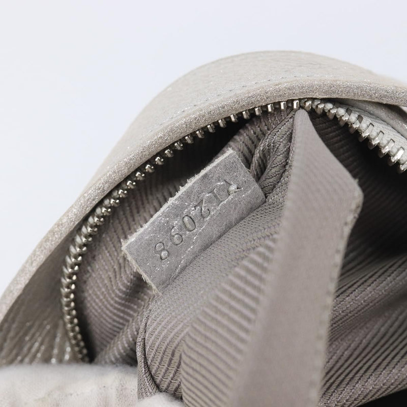 Louis Vuitton Halo Limited Edition Shimmer Monogram Embossed Leather Silver Bag
