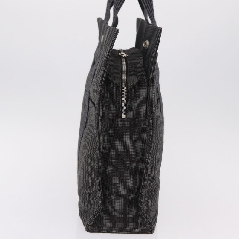 Hermes Fourre-Tout Herline Gray Canvas Bag