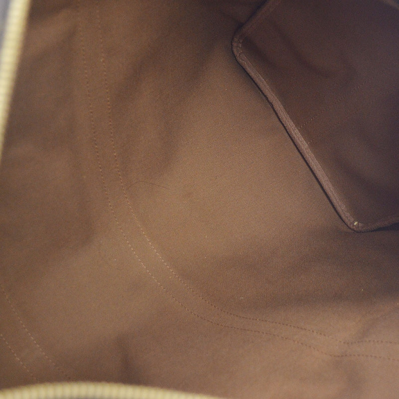 Louis Vuitton Keepall Bandouliere Monogram Canvas Brown Bag