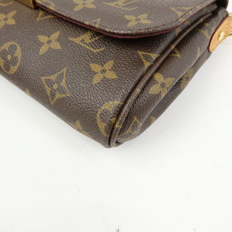 Louis Vuitton Favorite Monogram Canvas Brown Bag