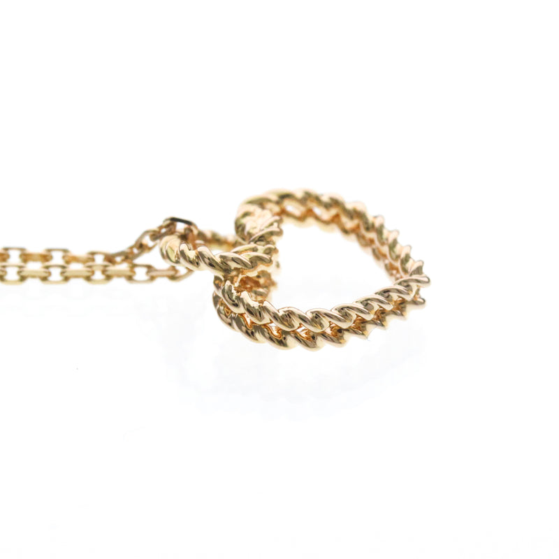 Cartier Torta Heart Pendant 18k Rose Gold Pink_gold Bijoux