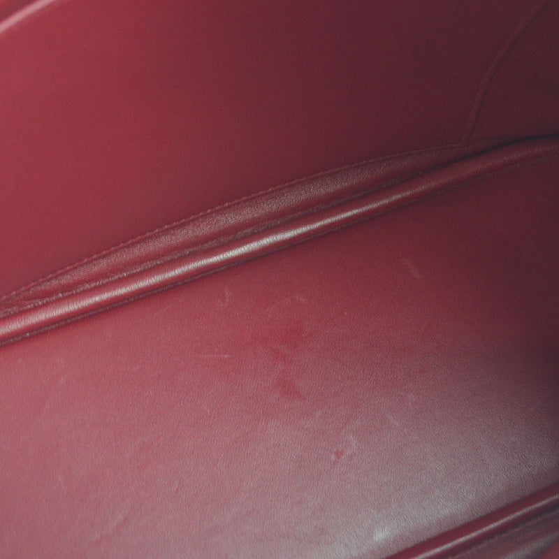 Hermes Bolide Clemence Red Leather Bag