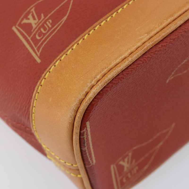 Louis Vuitton Cup Le Touquet Canvas Red Bag