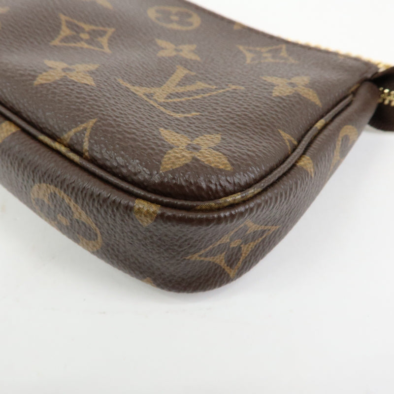 Louis Vuitton Pochette Accessoires Monogram Canvas Brown Bag