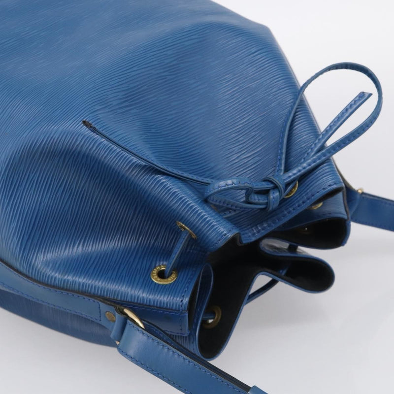 Louis Vuitton Noe Epi Leather Blue Bag