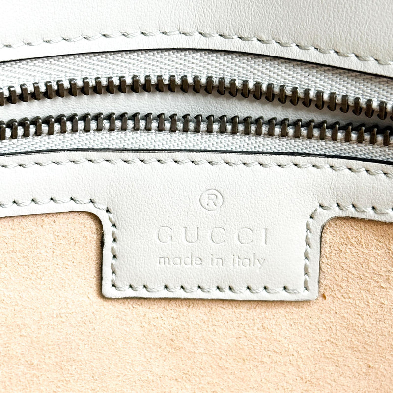 Gucci Gg Marmont Flap Matelasse Leather Gold Bag