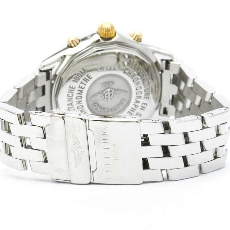 Breitling Windrider Shadow Flyback Chronograph Automatic Stainless Steel And Yellow Gold Watches