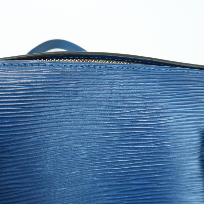 Louis Vuitton Soufflot Epi Leather Blue Bag