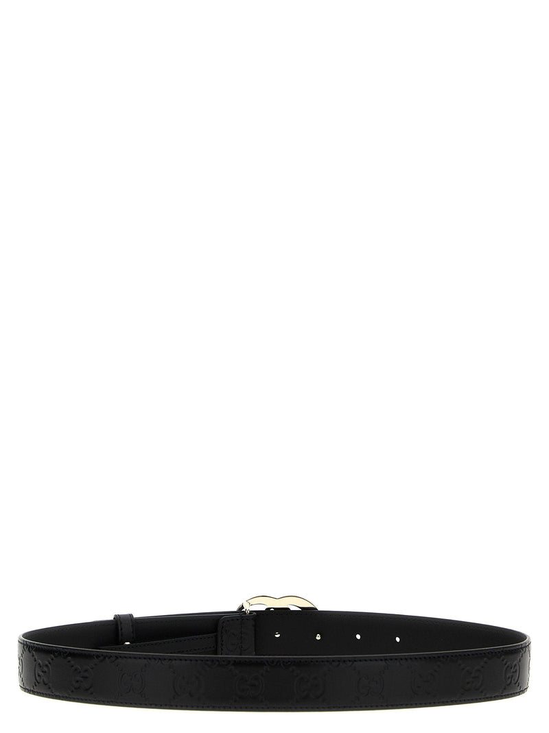 Gucci Gg Milano Belt — Black