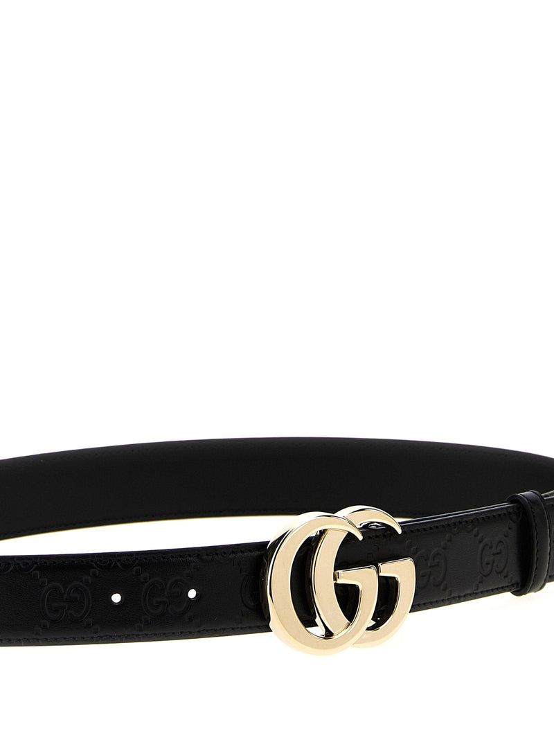 Gucci Gg Milano Belt — Black