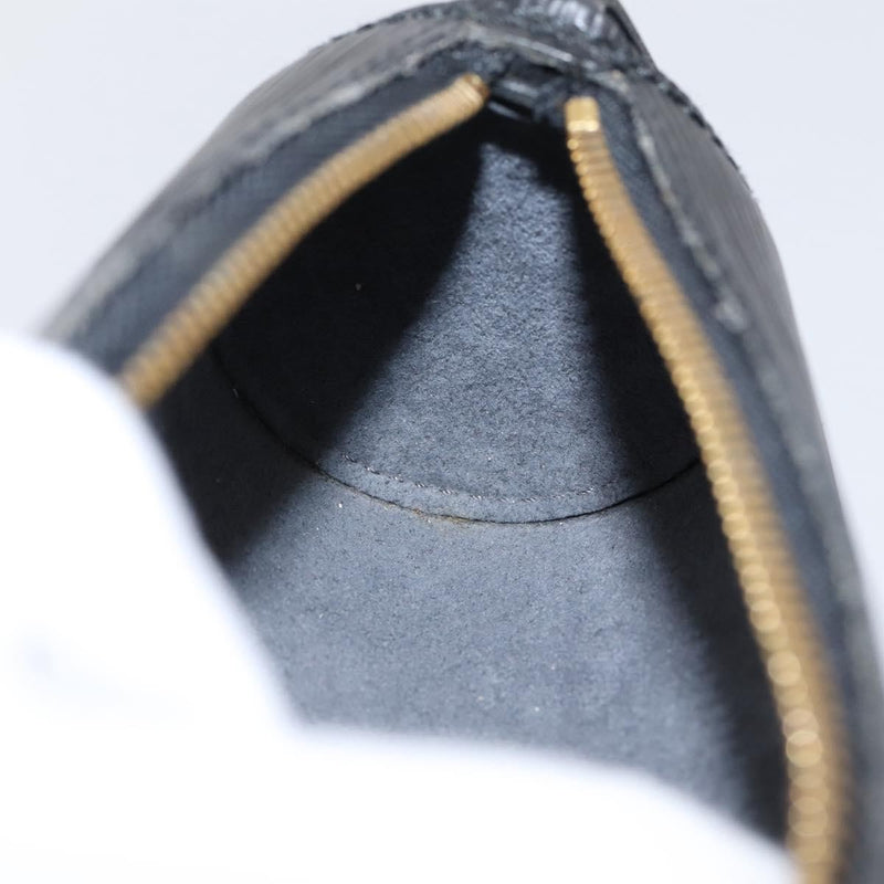 Louis Vuitton Soufflot Pochette Epi Leather Black Bag