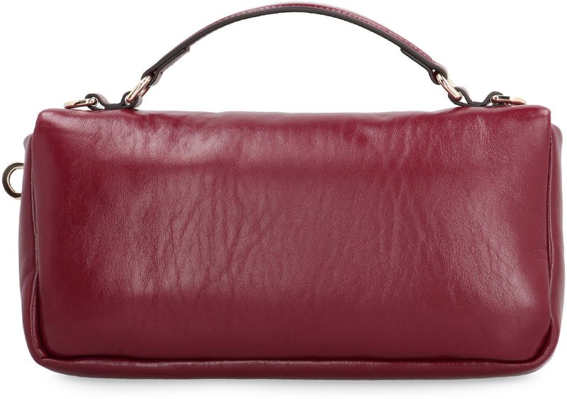 Gucci Milano Top Handle Bag — Red Lamb