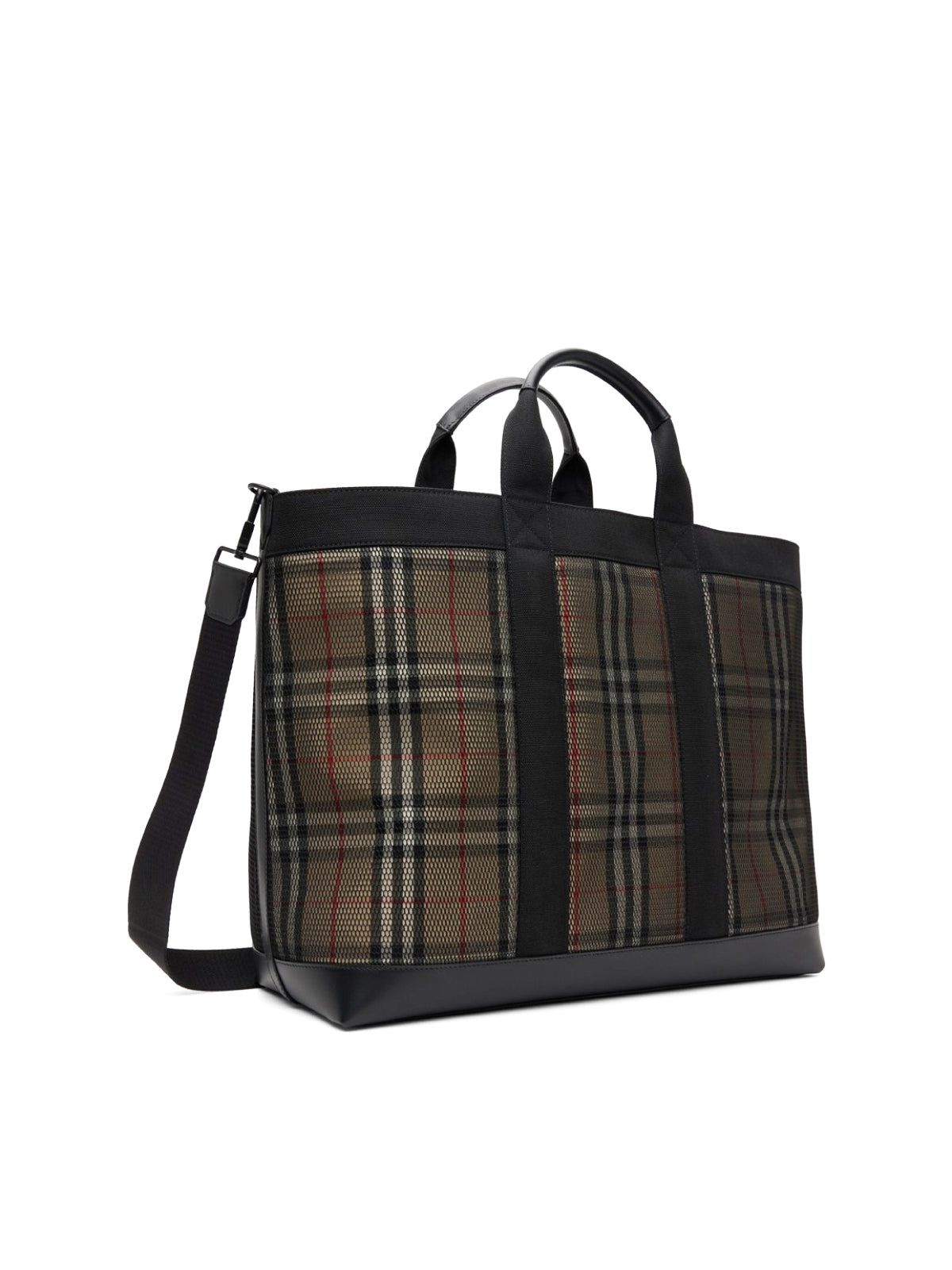 Burberry Tote Bag — Black Textile