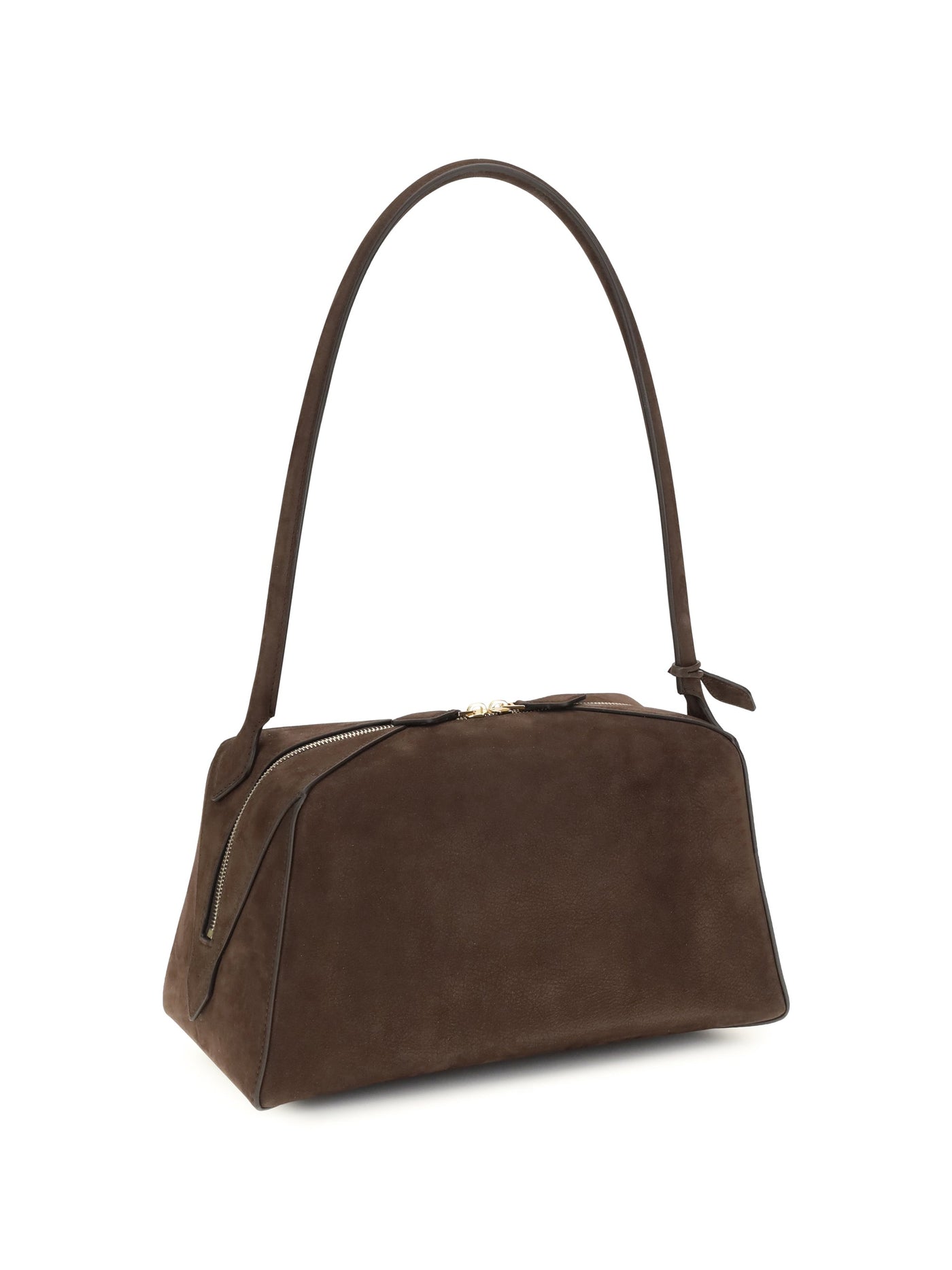 Alaïa Shoulder Bag — Brown Calf Leather