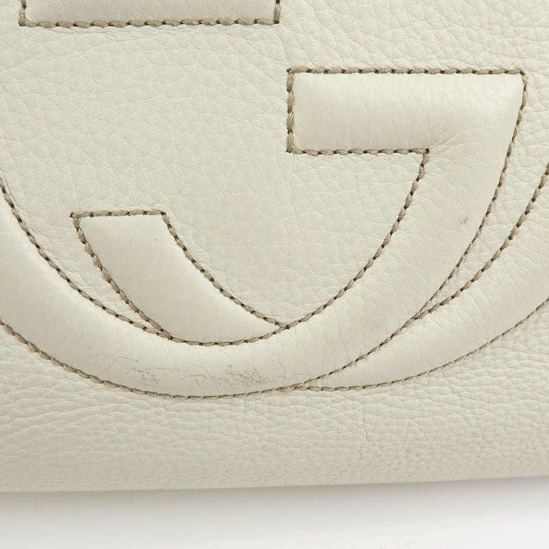 Gucci Soho Leather Beige Bag
