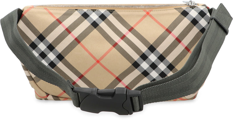 Burberry Technical Fabric Belt Bag — Black Polyurethane