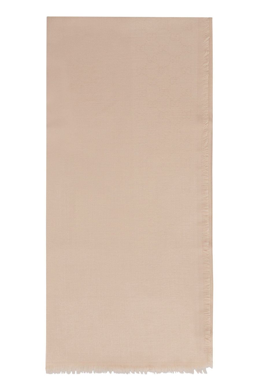Gucci Silk-Wool Jacquard Shawl — Pink Shawls